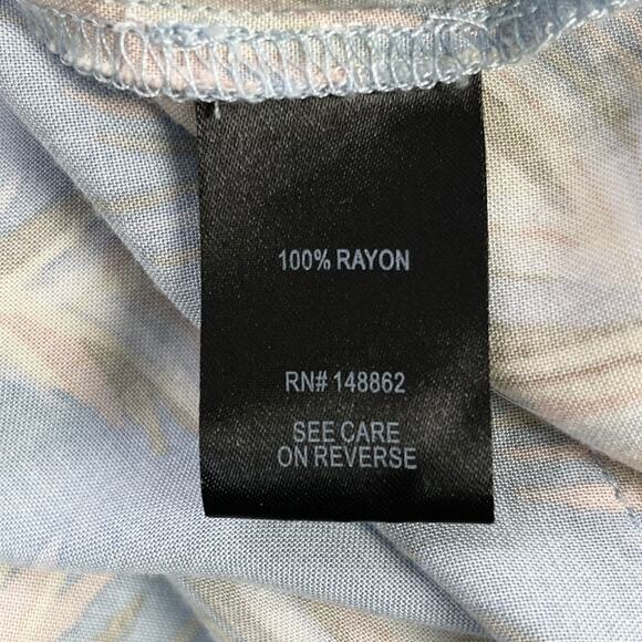 Torrid Challis Shirred Dress Womens Medium Cottagecore Beachy Feminine Flirty - Picture 8 of 11